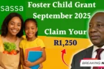 Foster Child Grant September 2025