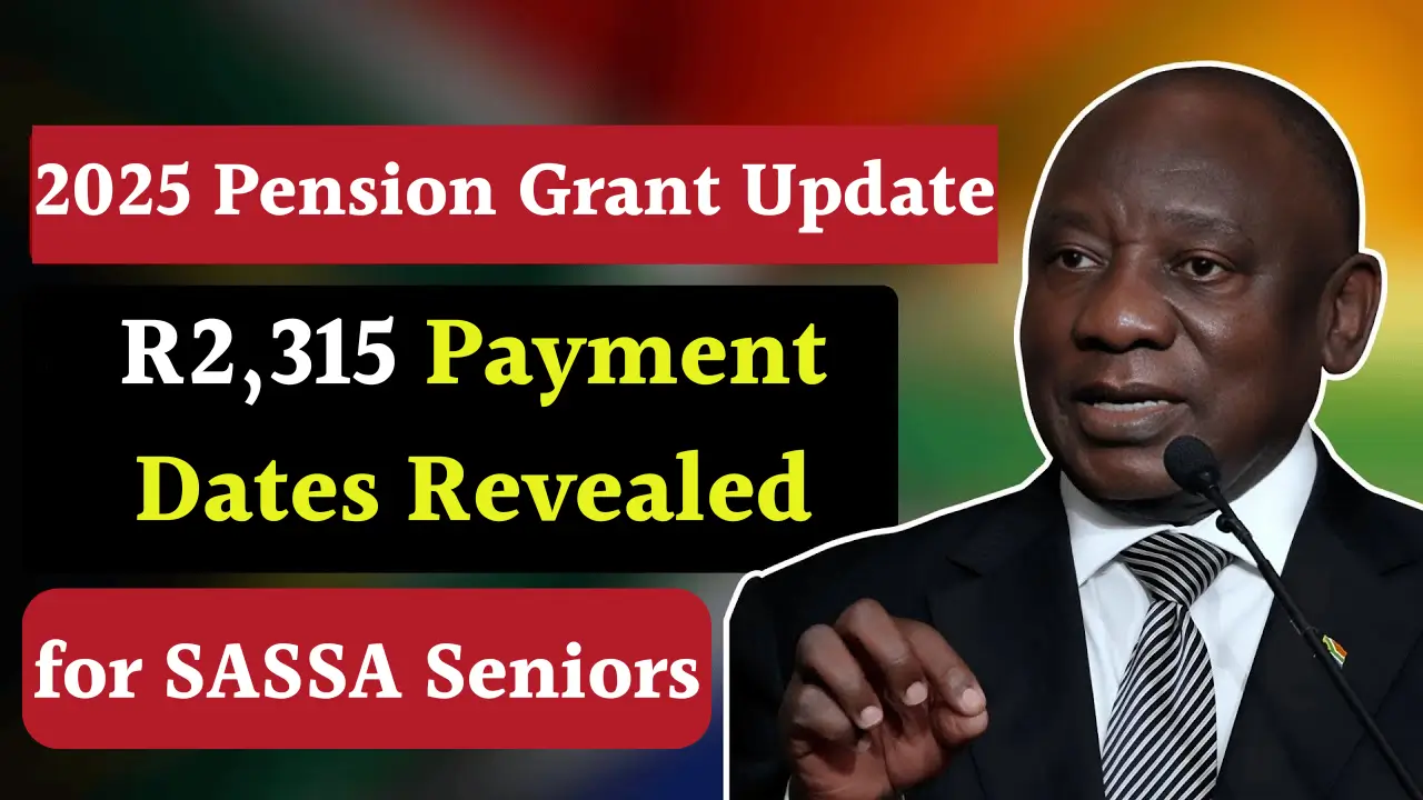 Full October 2025 SASSA Pension