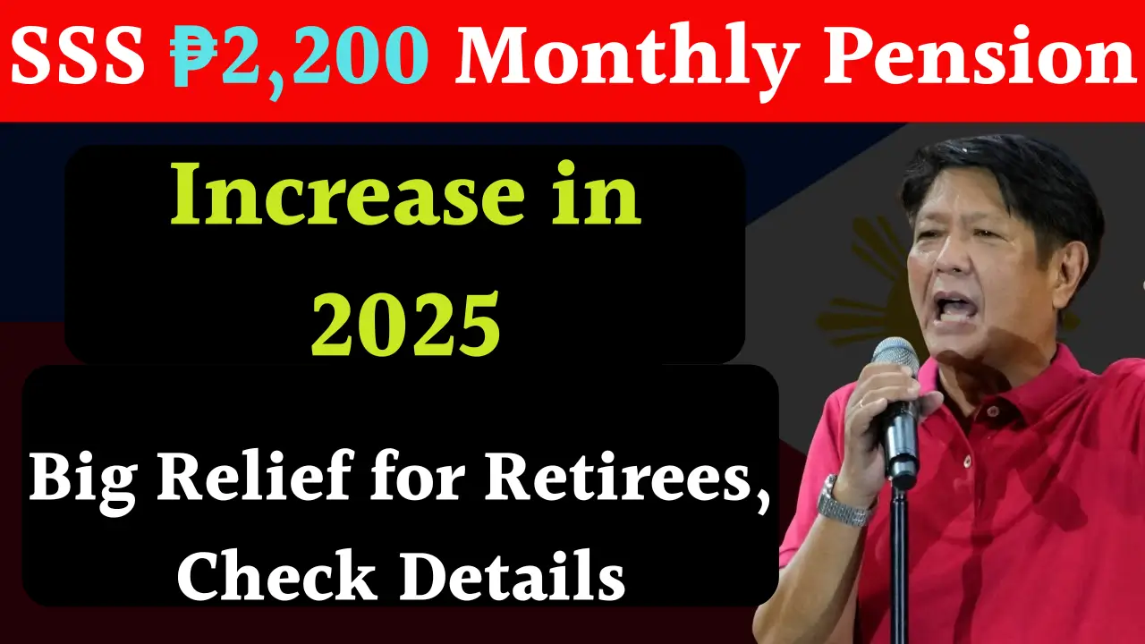 SSS ₱2,200 Monthly Pension Increase